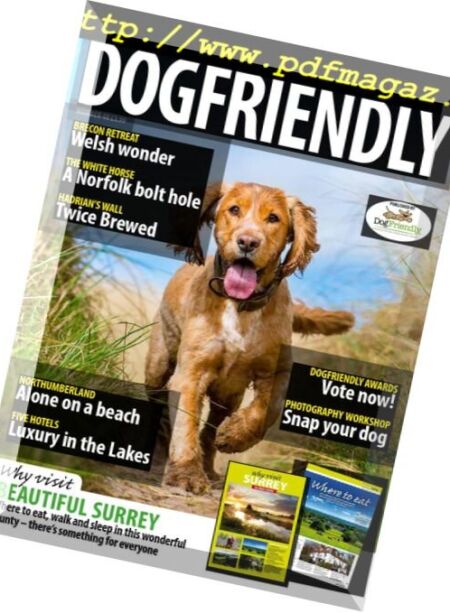 Dog Friendly – July-August 2018 Cover