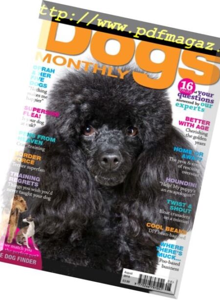 Dogs Monthly – August 2018 Cover