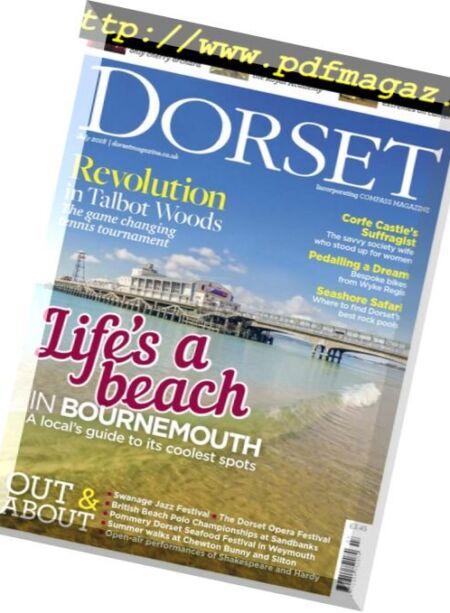 Dorset Magazine – July 2018 Cover