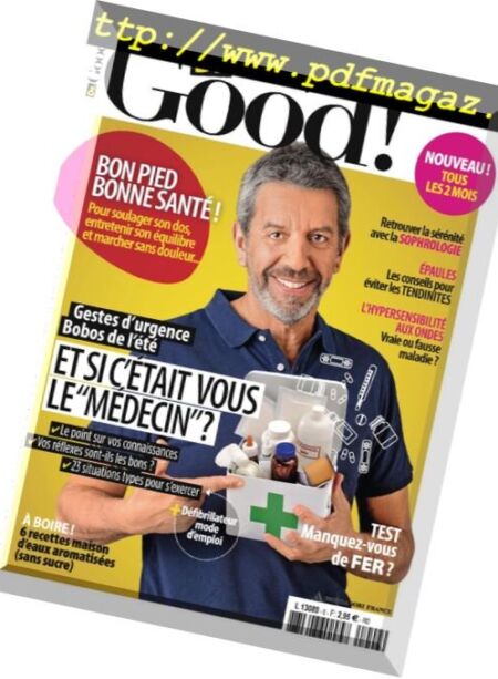 Dr. Good! – juillet 2018 Cover