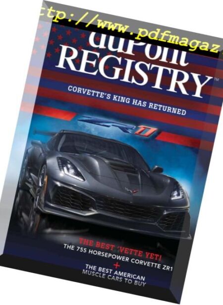duPont Registry – July 2018 Cover