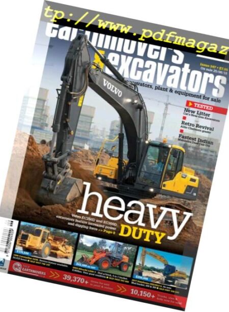 Earthmovers & Excavators – August 2018 Cover