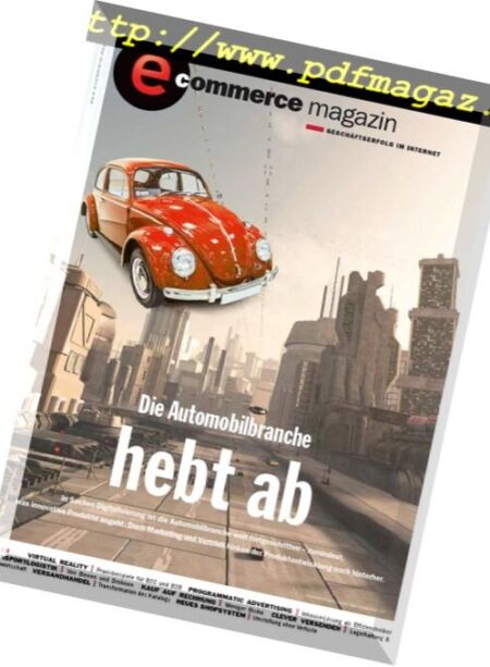 Ecommerce Magazin – Mai 2018 Cover