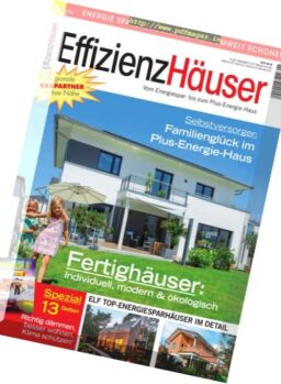 Effizienzhauser – August-September 2018