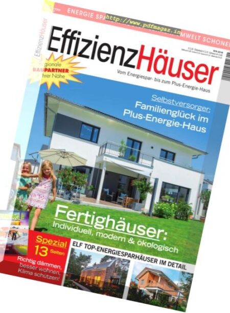 Effizienzhauser – August-September 2018 Cover