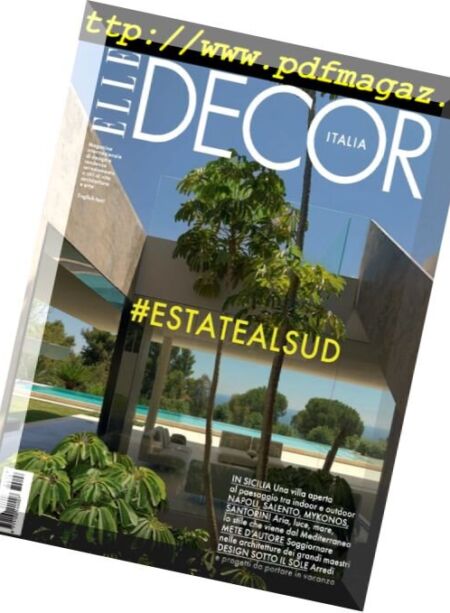 Elle Decor Italia – luglio 2018 Cover