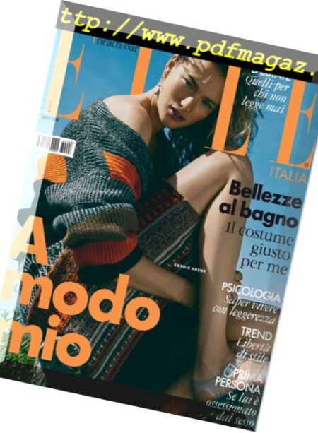 Elle Italia – agosto 2018 Cover