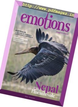 Emotions Magazine – Aprile-Maggio 2018
