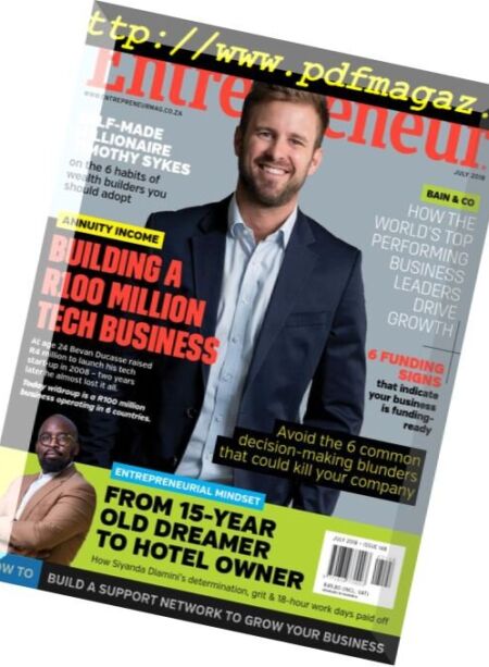 Entrepreneur South Africa – July 2018 Cover