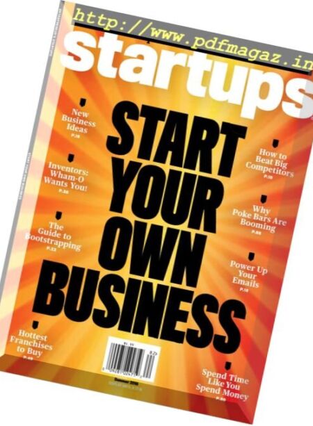 Entrepreneur’s Startups – Summer 2018 Cover