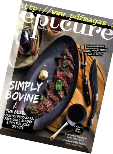 epicure Singapore – May 2018 Cover