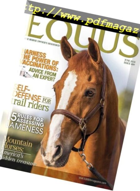 Equus – June 2018 Cover
