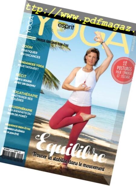 Esprit Yoga – juin-juillet 2018 Cover