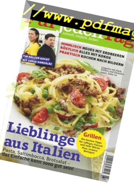 Essen & Trinken Fur jeden Tag – Juli 2018 Cover