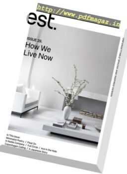 Est Magazine – Issue 29, 2018