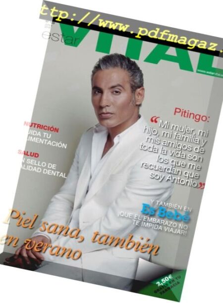 Estar Vital – junio 2018 Cover