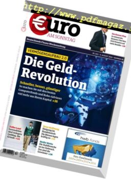 Euro am Sonntag – 28 Juli 2018