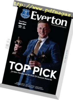 Everton Magazine – May 2018