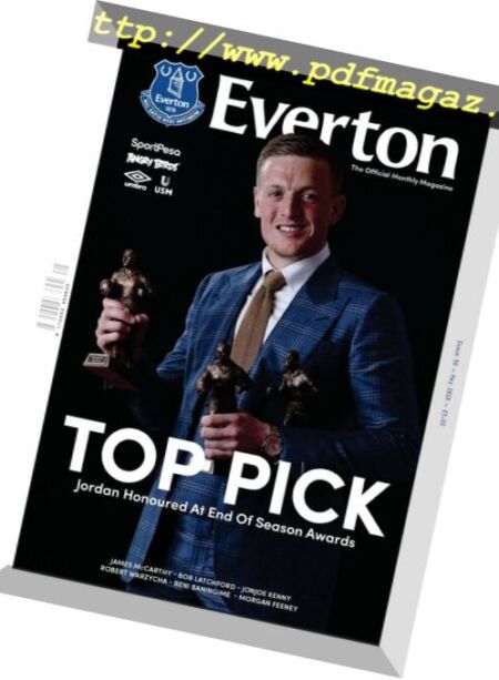 Everton Magazine – May 2018 Cover
