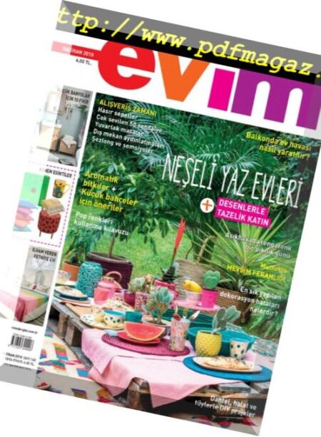 Evim – Haziran 2018 Cover