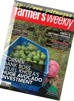 Farmer’s Weekly – 13 July 2018
