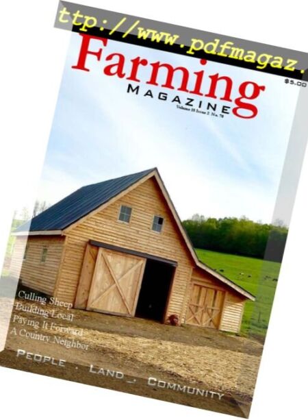 Farming Magazine – June 2018 Cover