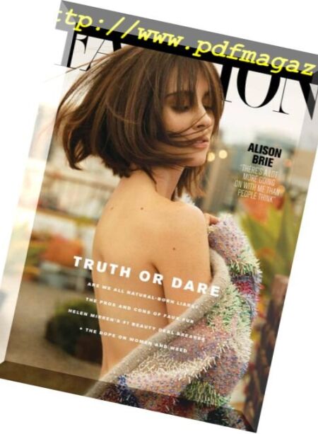 Fashion Magazine – August 2018 Cover