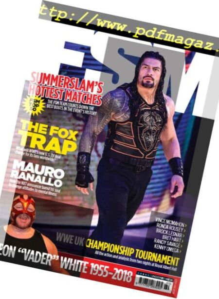 Fighting Spirit Magazine – July 2018 Cover