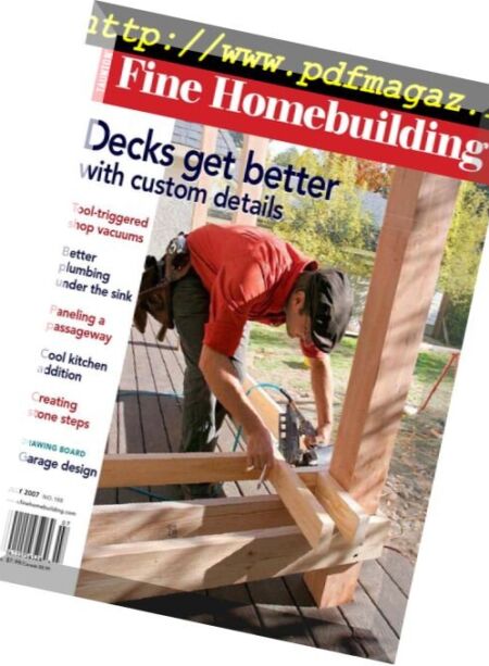 Fine Homebuilding Magazine – Issue 188, June-July 2007 Cover