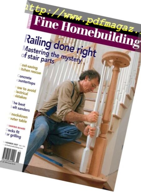 Fine Homebuilding Magazine – Issue 190, October-November 2007 Cover