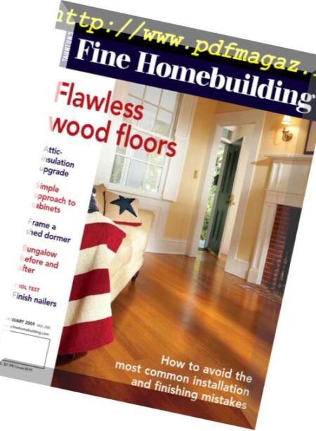Fine Homebuilding Magazine – Issue 200, December 2008-January 2009 Cover