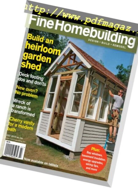 Fine Homebuilding Magazine – Issue 236, June-July 2013 Cover