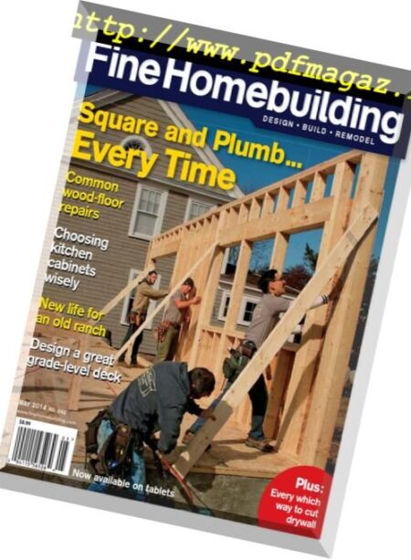 Fine Homebuilding Magazine – Issue 242, April-May 2014 Cover