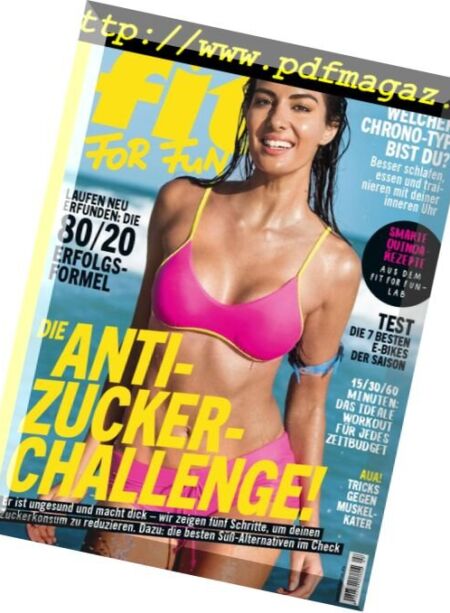 Fit For Fun – Juli 2018 Cover
