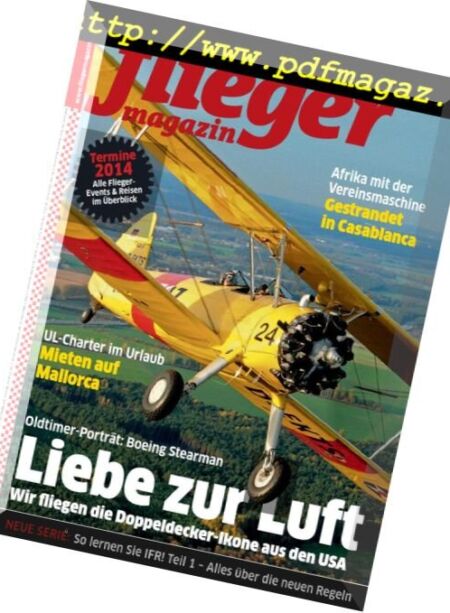 Flieger Magazin – Marz 2014 Cover