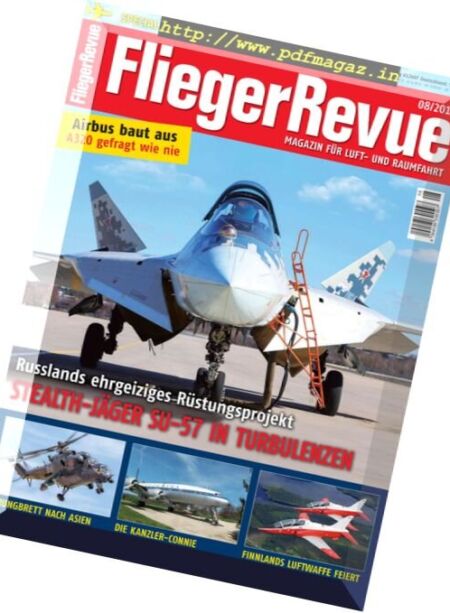 FliegerRevue – August 2018 Cover