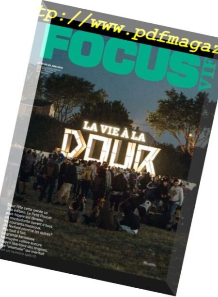 Focus Vif – 28 Juin 2018 Cover