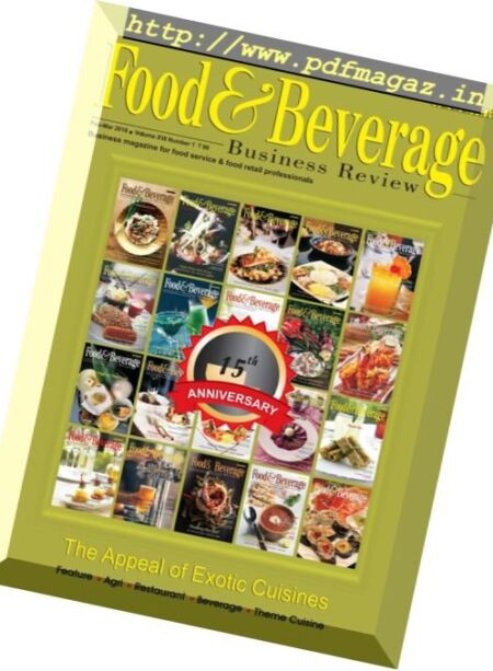 Food & Beverage Business Review – February-March 2018 Cover