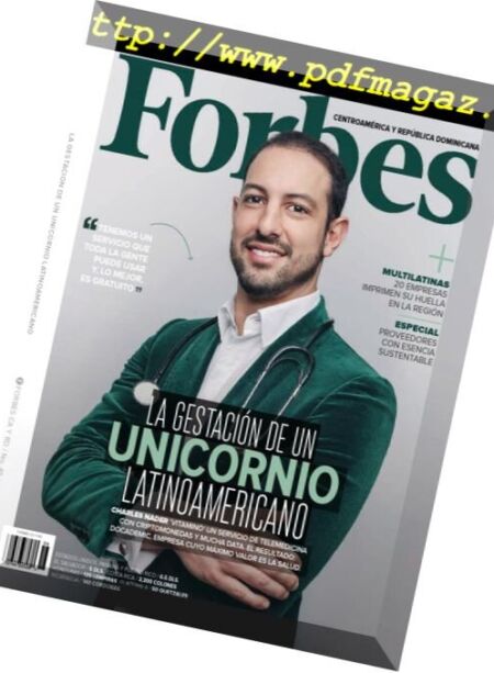 Forbes Centroamerica – julio 2018 Cover