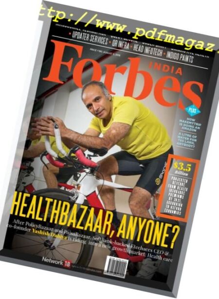 Forbes India – August 03, 2018 Cover