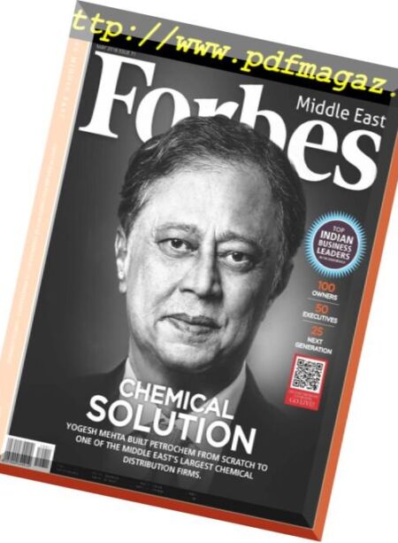 Forbes Middle East – English Edition – May 2018 Cover