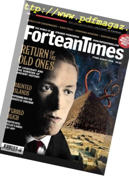 Fortean Times – August 2018 Cover