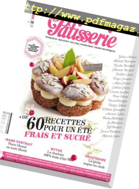 Fou de Patisserie – juillet 2018 Cover