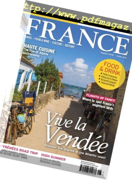 France – August 2018 Cover