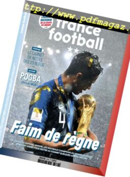 France Football – 17 juillet 2018