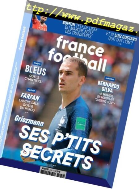 France Football – 19 juin 2018 Cover