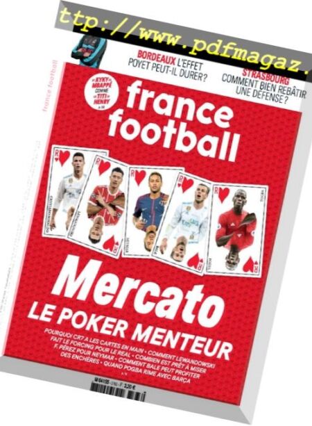 France Football – 26 juin 2018 Cover