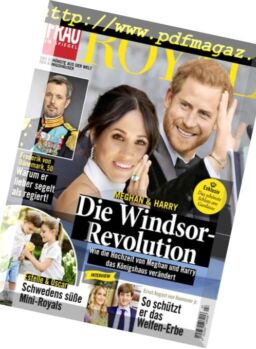 Frau im Spiegel Royal – Juli 2018