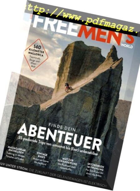 Free Men’s World – Marz-Mai 2018 Cover