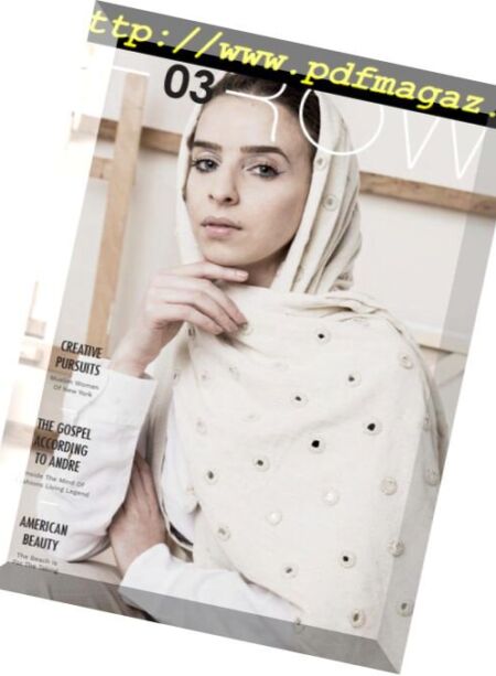 FROW Magazine – July 2018 Cover